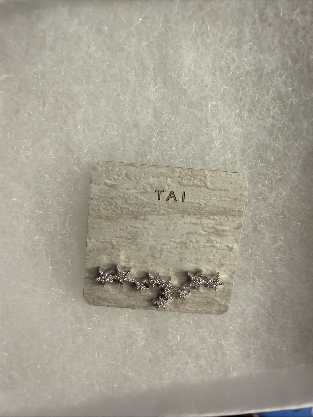 Tai Pave Star Earrings
